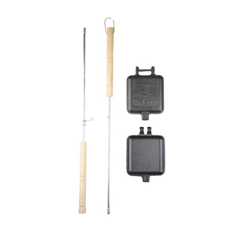 Load image into Gallery viewer, Fishing rod and reel set with black components on a white background
