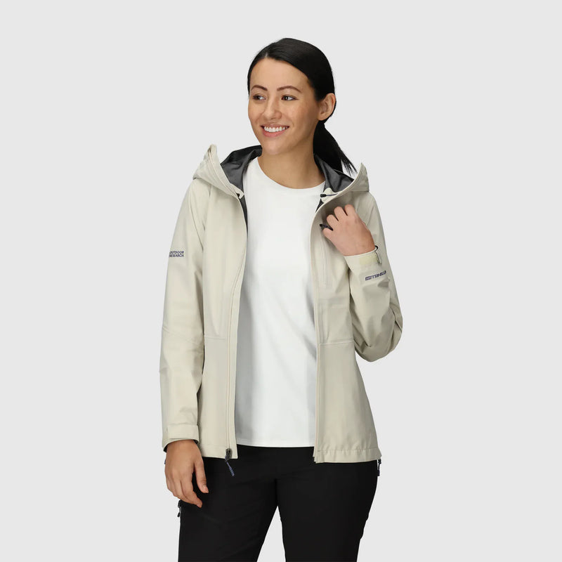 Load image into Gallery viewer, Outdoor Research Women’s Aspire 3L Waterproof Rain Jacket
