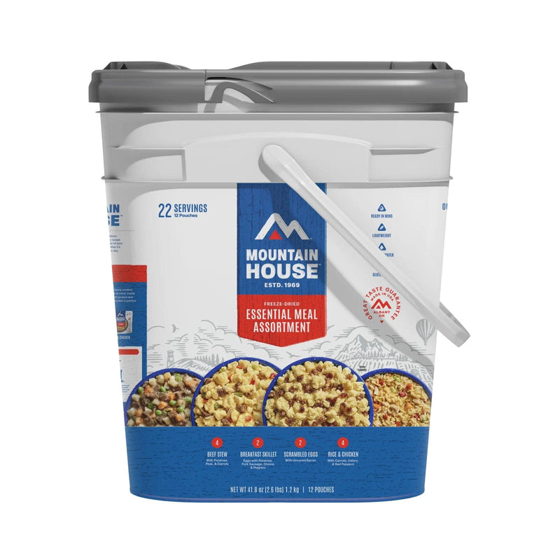 Load image into Gallery viewer, Mountain House Essential Meal Assortment Bucket
