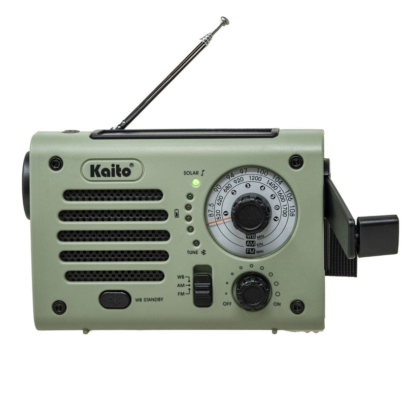 Load image into Gallery viewer, Kaito KA380 Solar Crank AM/FM Emergency Weather Radio
