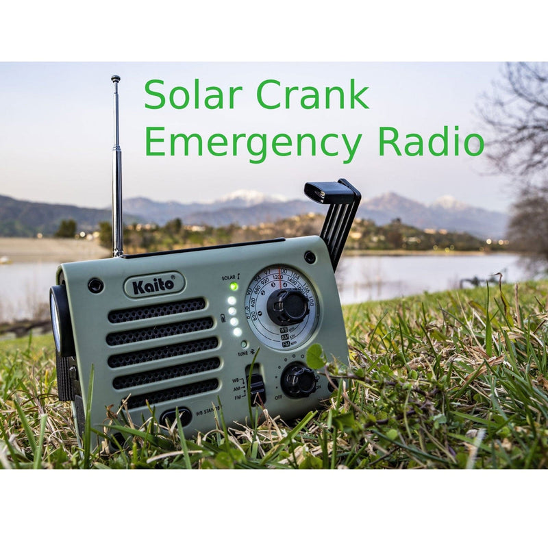 Load image into Gallery viewer, Kaito KA380 Solar Crank AM/FM Emergency Weather Radio
