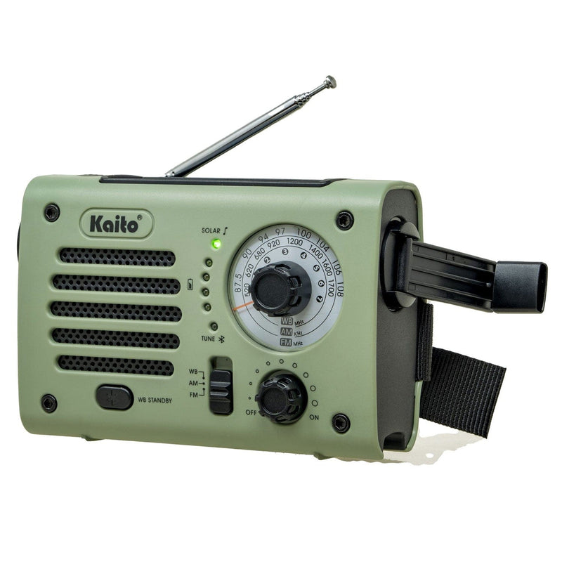 Load image into Gallery viewer, Kaito KA380 Solar Crank AM/FM Emergency Weather Radio
