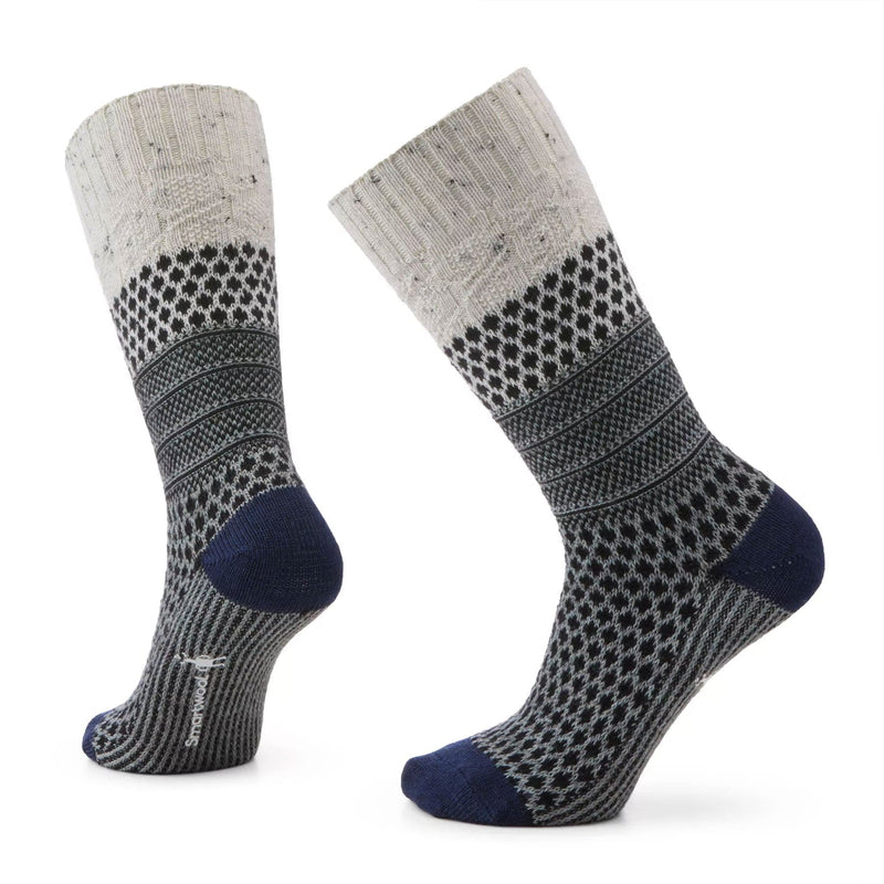 Load image into Gallery viewer, Smartwool Everyday Popcorn Cable Crew Full Cushion Socks
