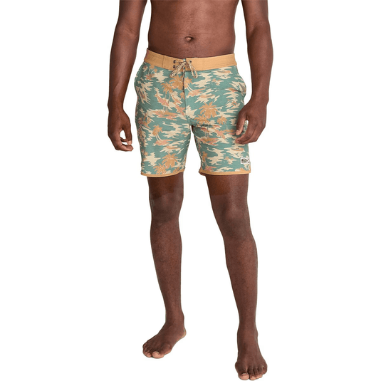 Howler Brothers Bruja Boardshorts - Dreamland-Seafoam