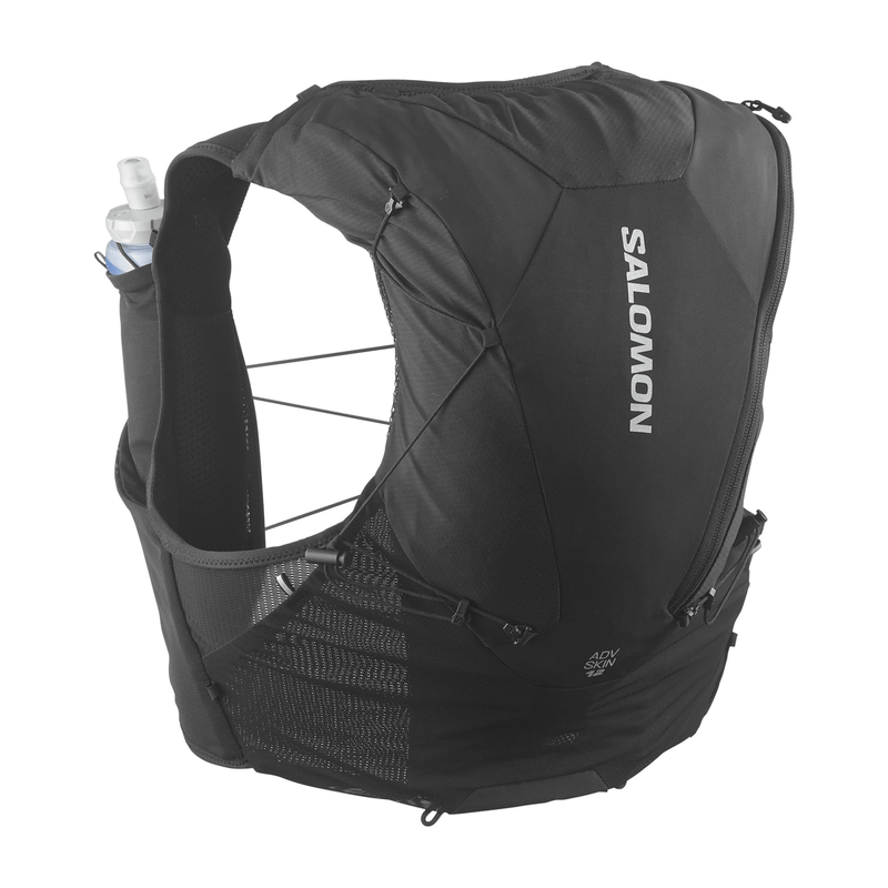 Load image into Gallery viewer, Salomon Advance Skin 12 Set Unisex Running Vest with flasks included
