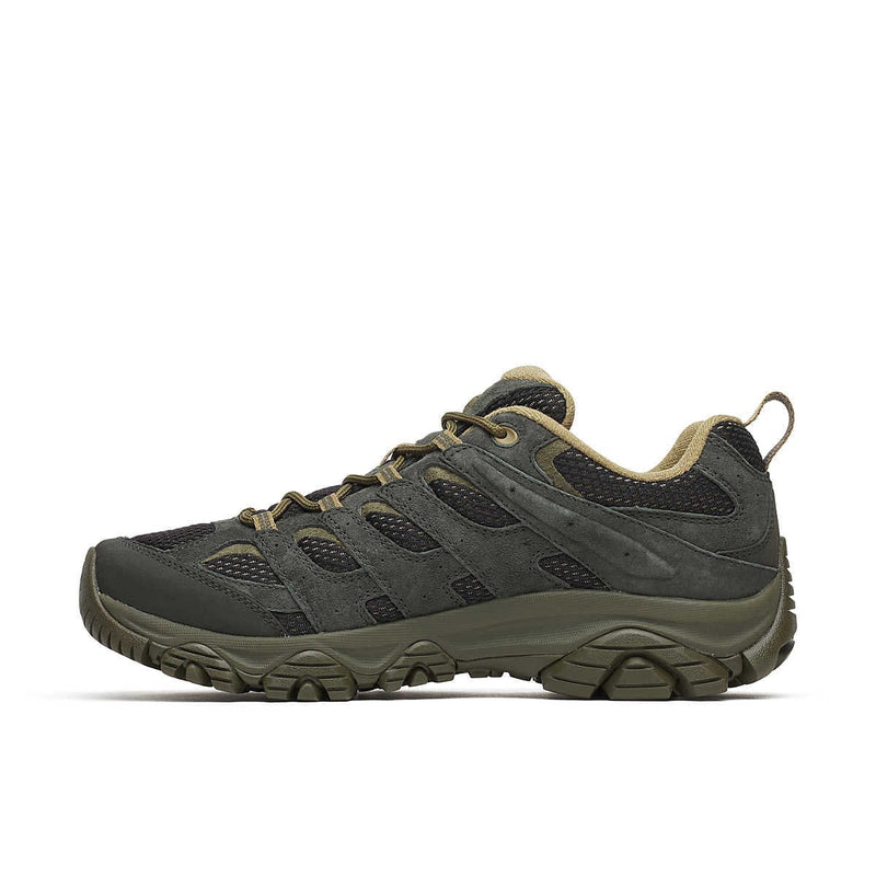 Load image into Gallery viewer, Green hiking shoe on a white background
