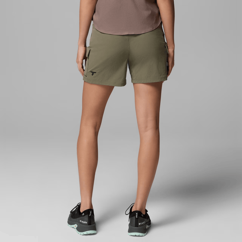 Load image into Gallery viewer, Person wearing green shorts on a gray background
